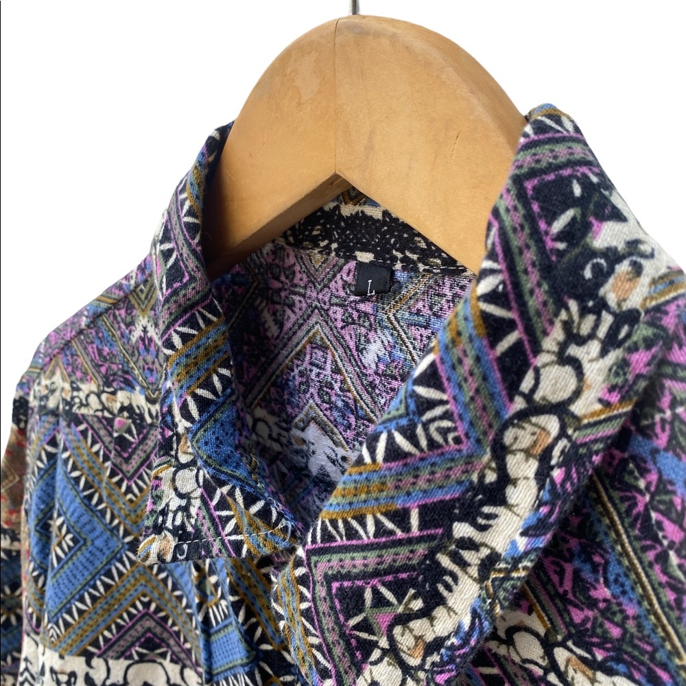 VINTAGE RETRO BUTTON DOWN